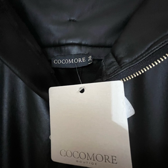 Black pants with zippers. Brand new. Great feel and look. - Picture 3 of 5